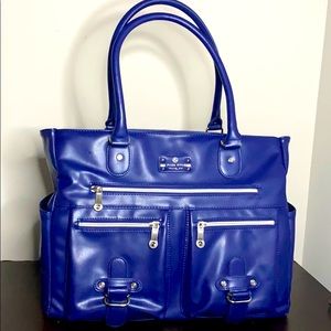 Lux vegan leather tote with 4 meal compartments